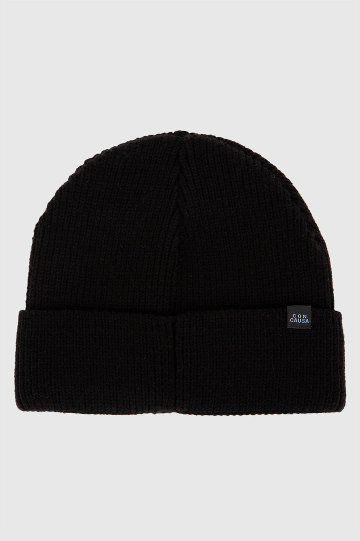 Gorro Neve Con Causa Reciclado Negro Kids