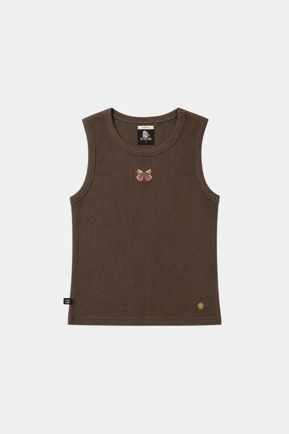 Polera Popy Orgánica Café Mujer