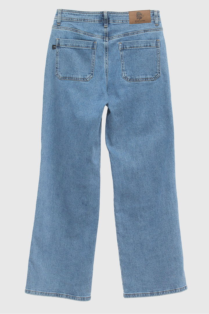 Jeans Aira Orgánico Denim Azul Mujer