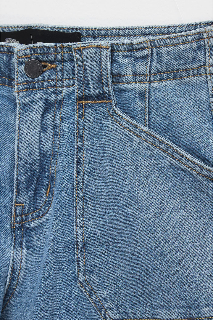Jeans Aira Orgánico Denim Azul Mujer