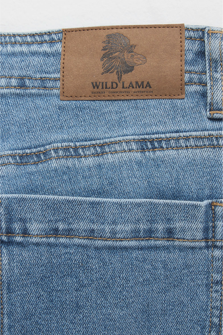 Jeans Aira Orgánico Denim Azul Mujer