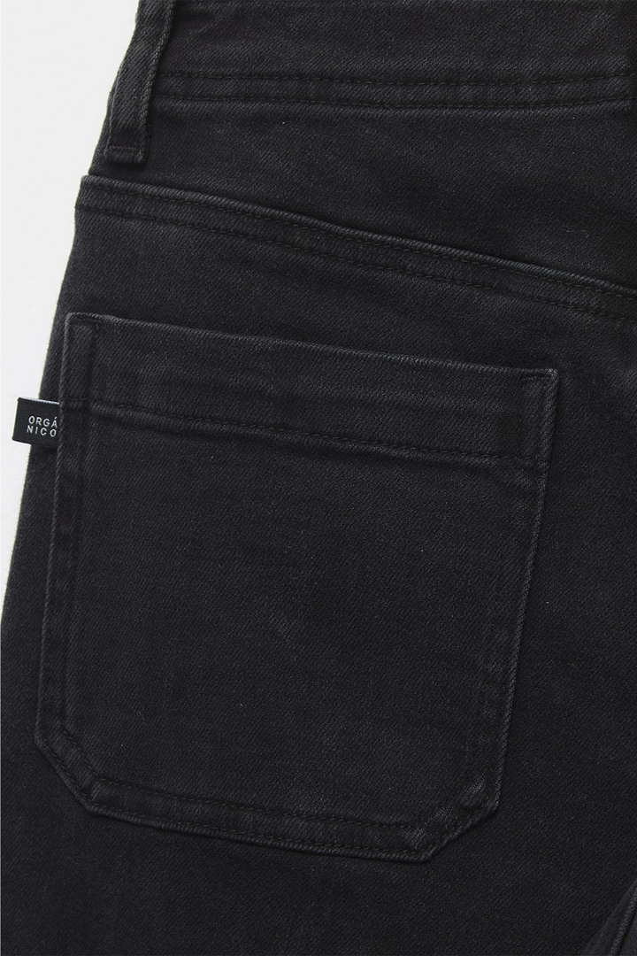 Jeans Aira Orgánico Denim Negro Mujer
