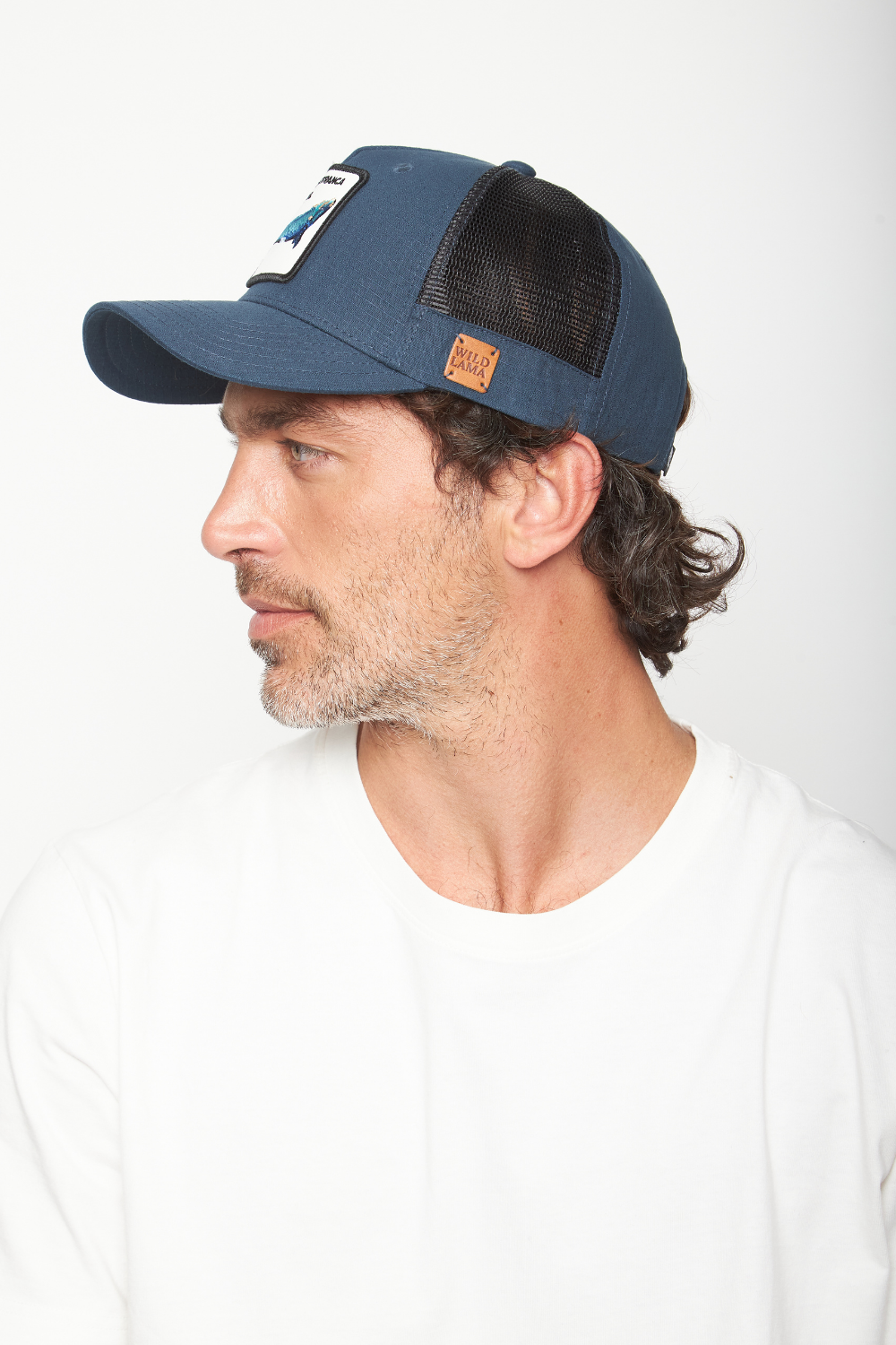 Jockey Ballena Reciclado Azul Marino Ripstop