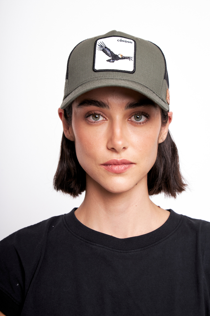 Jockey Cóndor Ripstop Algodón Orgánico Verde