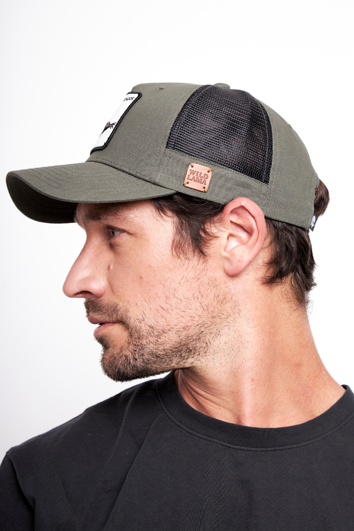 Jockey Cóndor Ripstop Algodón Orgánico Verde