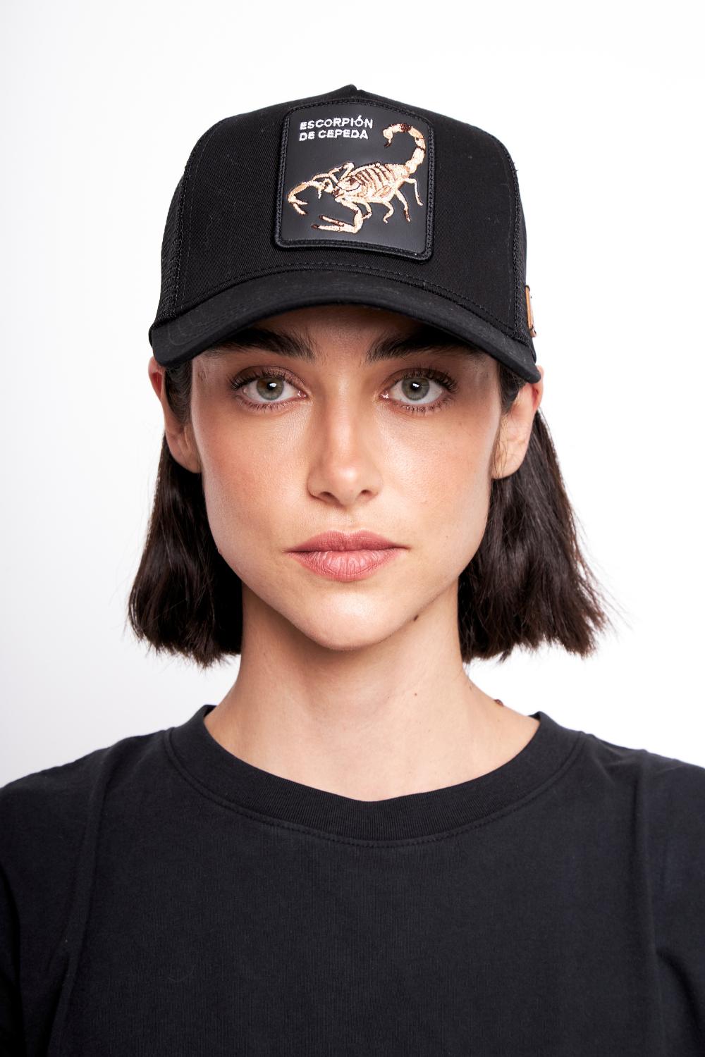 Jockey Escorpión Algodón Organico Negro