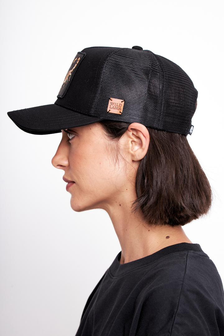 Jockey Escorpión Algodón Organico Negro