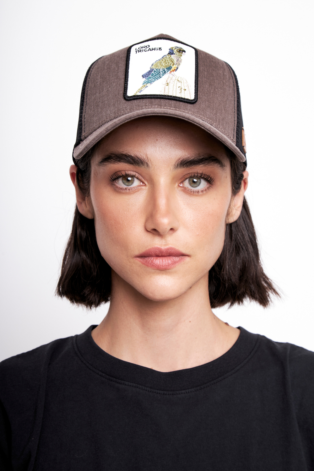 Jockey Loro Tricahue Orgánico Café Lavado