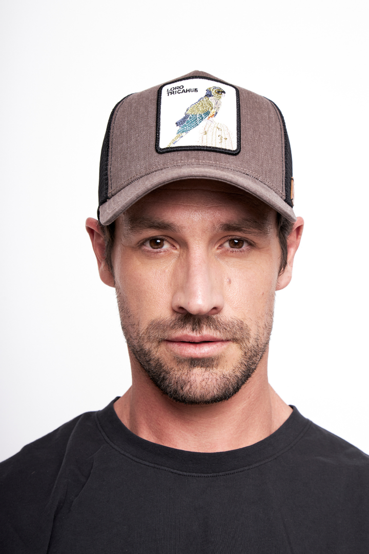 Jockey Loro Tricahue Orgánico Café Lavado