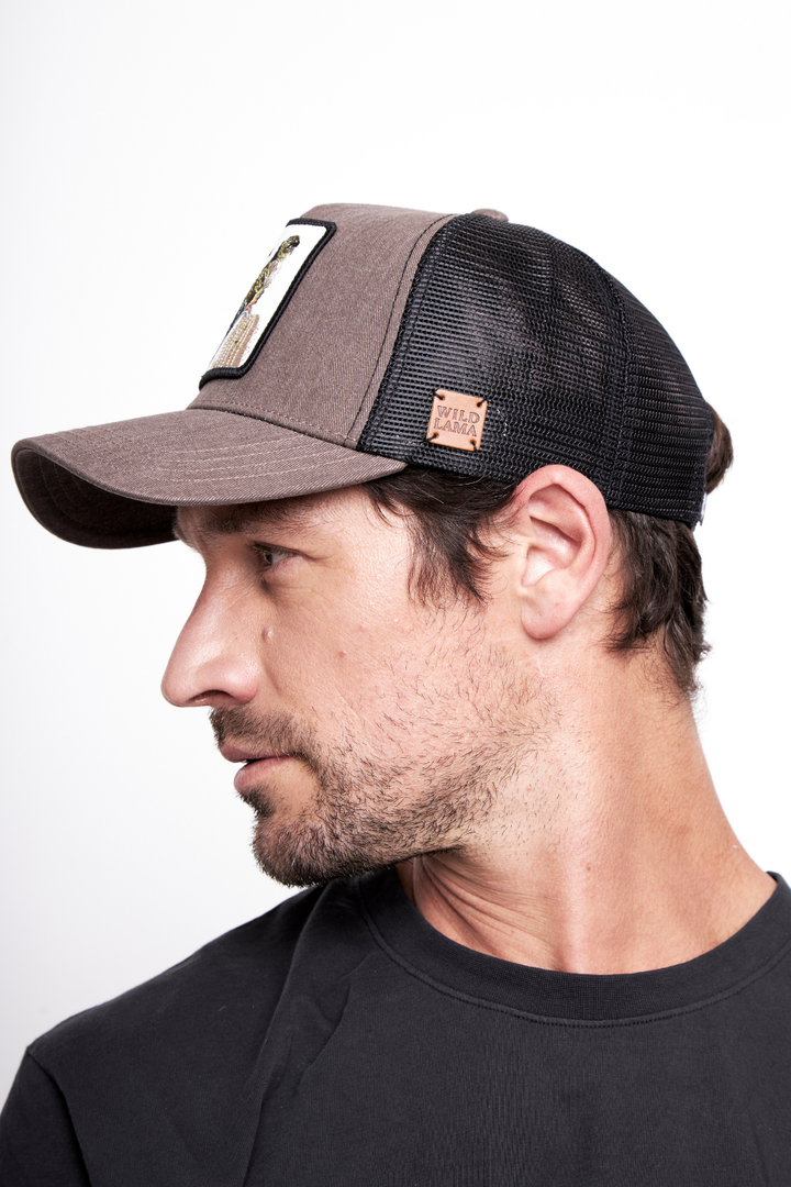 Jockey Loro Tricahue Orgánico Café Lavado