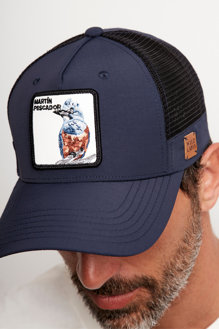 Jockey MartÍn Pescador OrgÁnico Azul Marino Ripstop