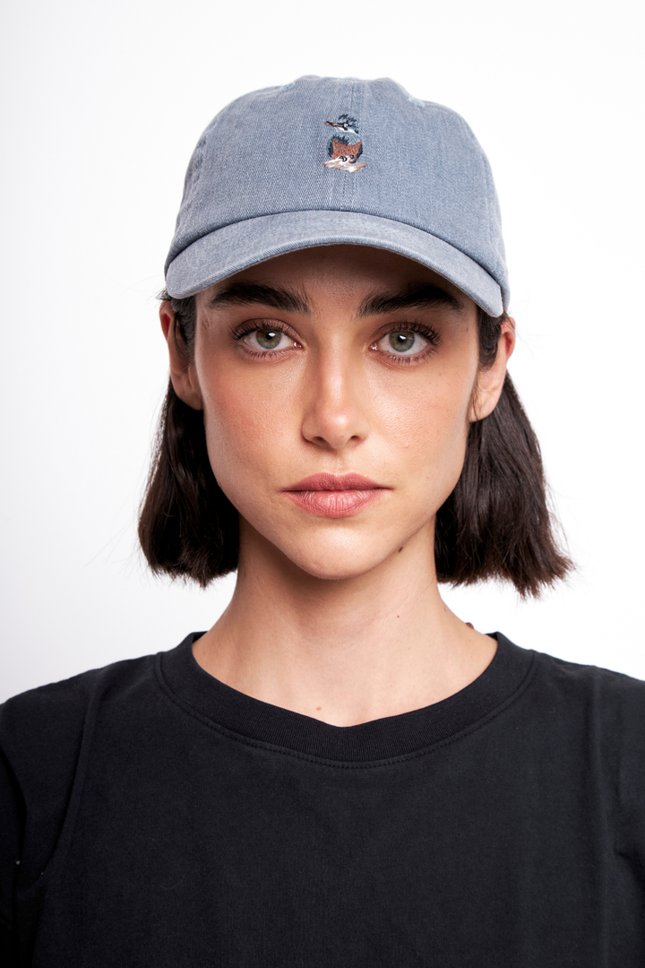 Jockey Niro Martín Pescador Orgánico Celeste