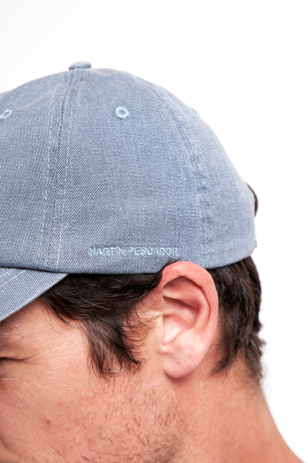 Jockey Niro Martín Pescador Orgánico Celeste