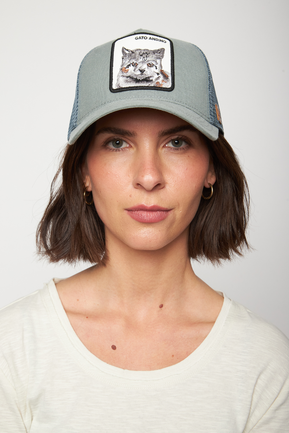 Jockey Gato Andino Fibra de Origen Natural Aqua Lino