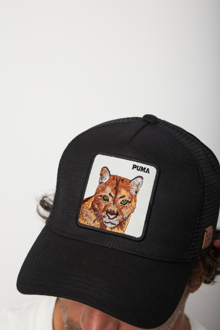 Jockey Puma Orgánico Negro Lino