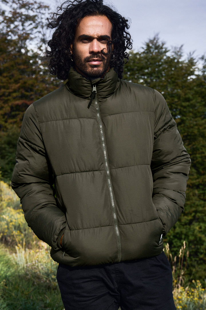 Parka Lauca Reciclada Verde Hombre