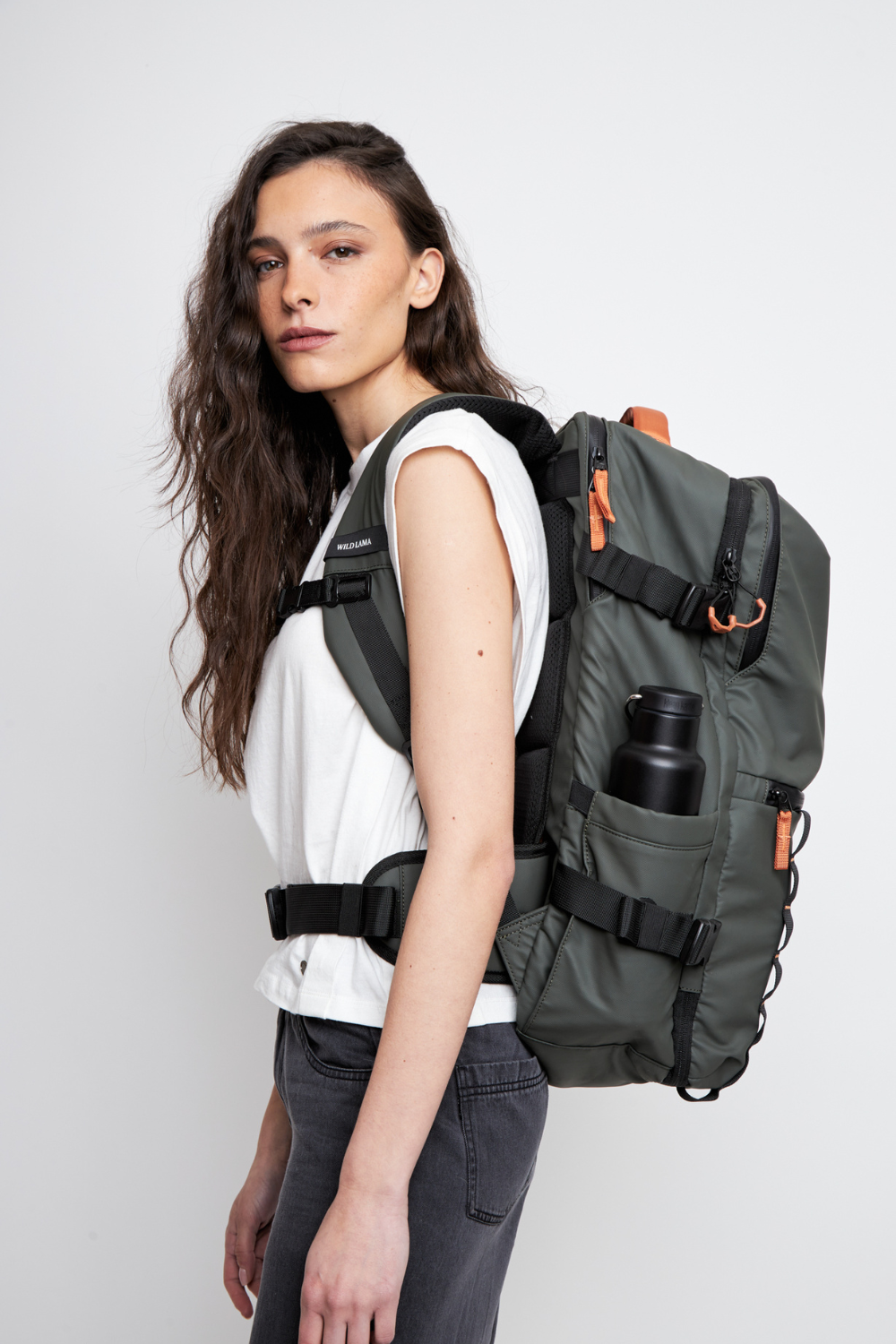 Mochila Travel Baku L Reciclada Verde 44 Lts.
