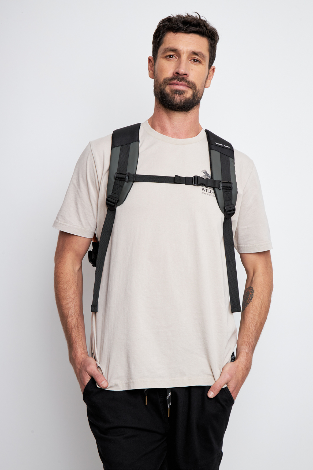 Mochila Travel Baku M Reciclada Verde 26 Lts.