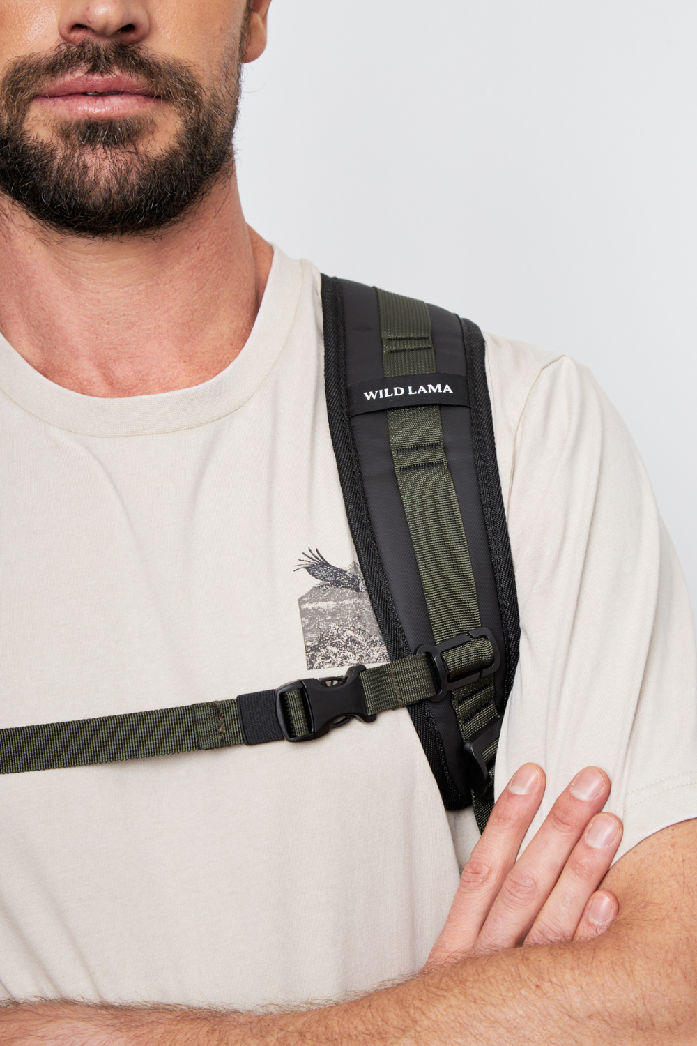 Mochila Travel Oca Reciclada Negra 24 Lts.