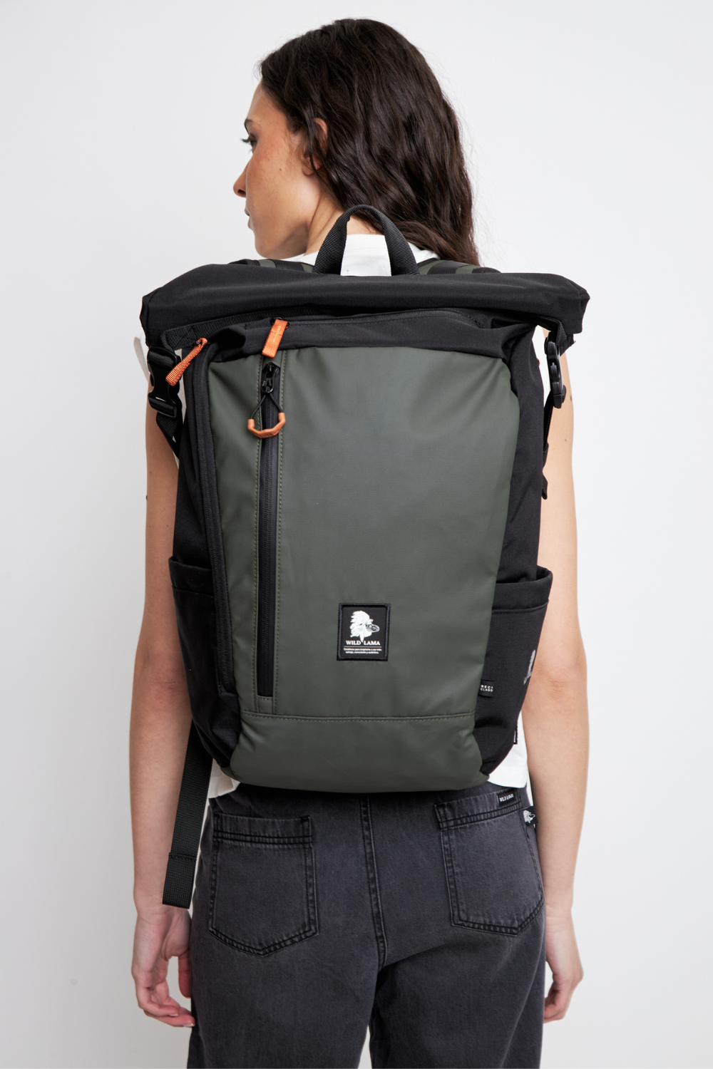 Mochila Travel Oca Reciclada Verde 24 Lts.