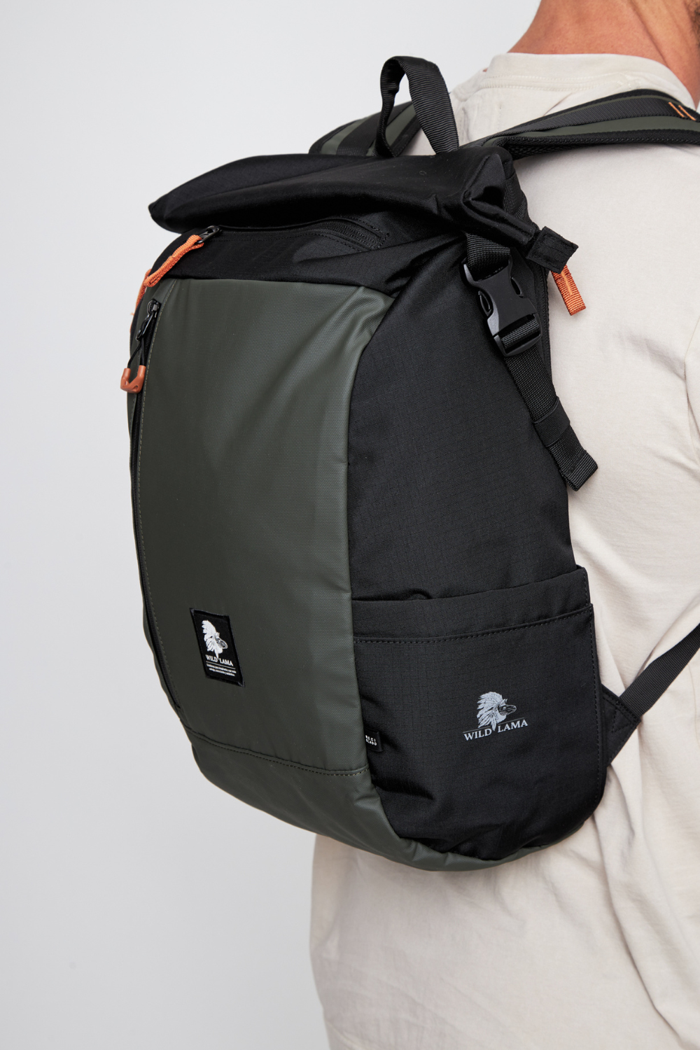 Mochila Travel Oca Reciclada Verde 24 Lts.