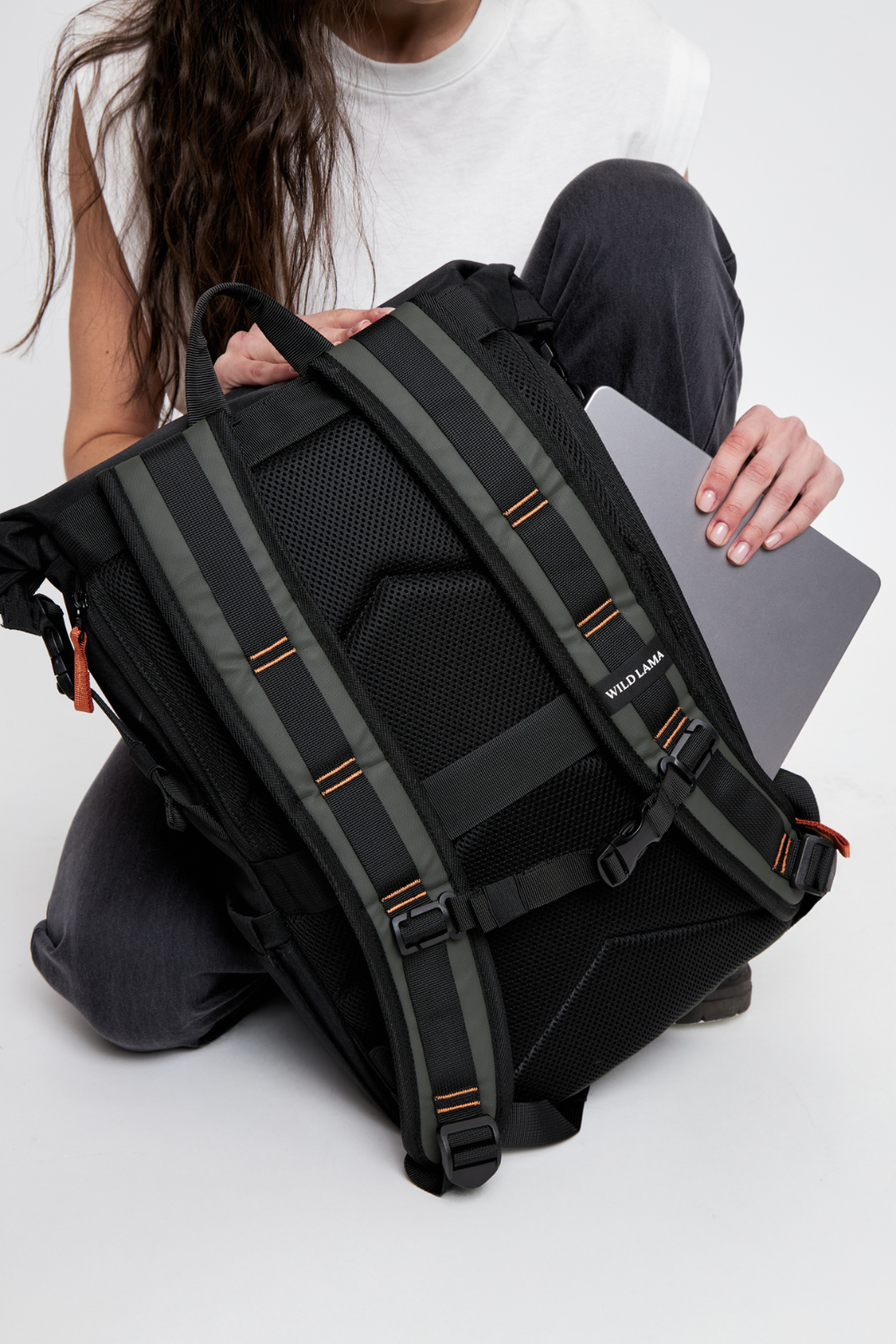 Mochila Travel Oca Reciclada Verde 24 Lts.