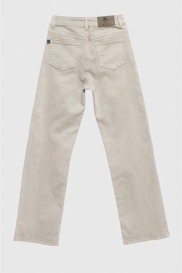 Pantalón Amaru Orgánico Beige Mujer