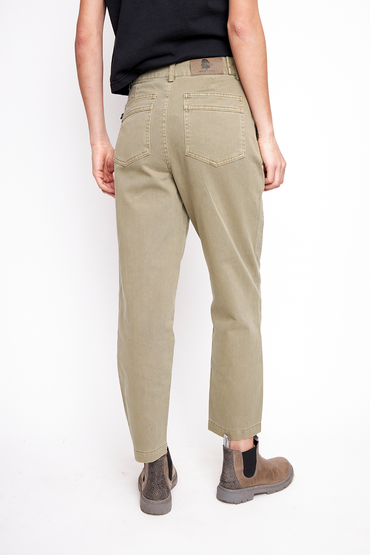 Pantalón Ciel Orgánico Verde Mujer