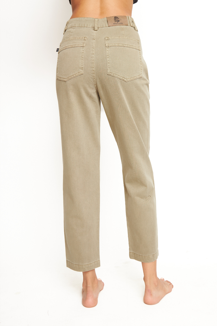 Pantalón Ciel Orgánico Verde Mujer