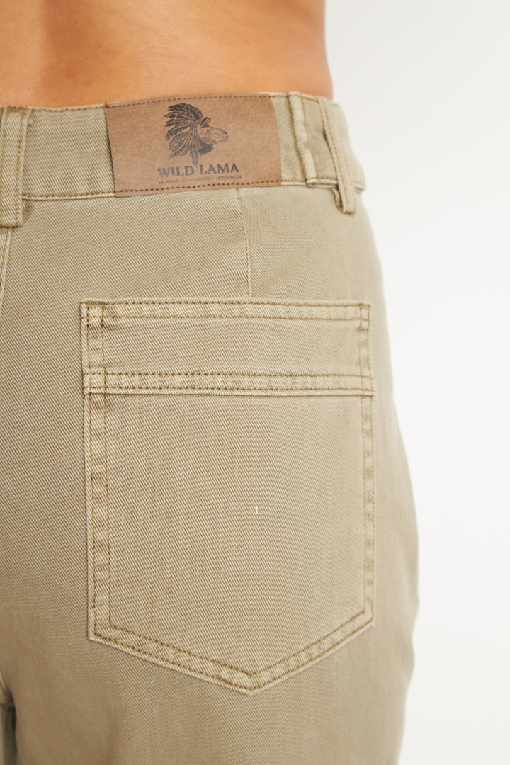 Pantalón Ciel Orgánico Verde Mujer