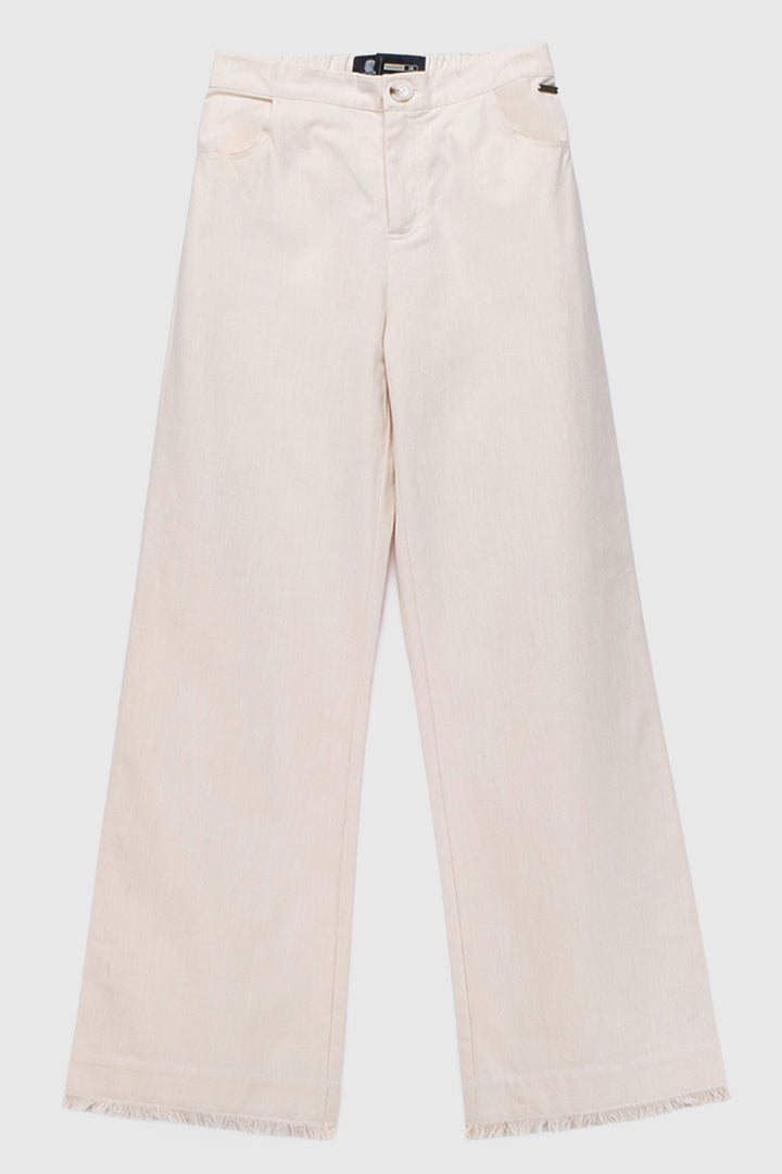 Pantalón Esme Orgánico Beige Mujer