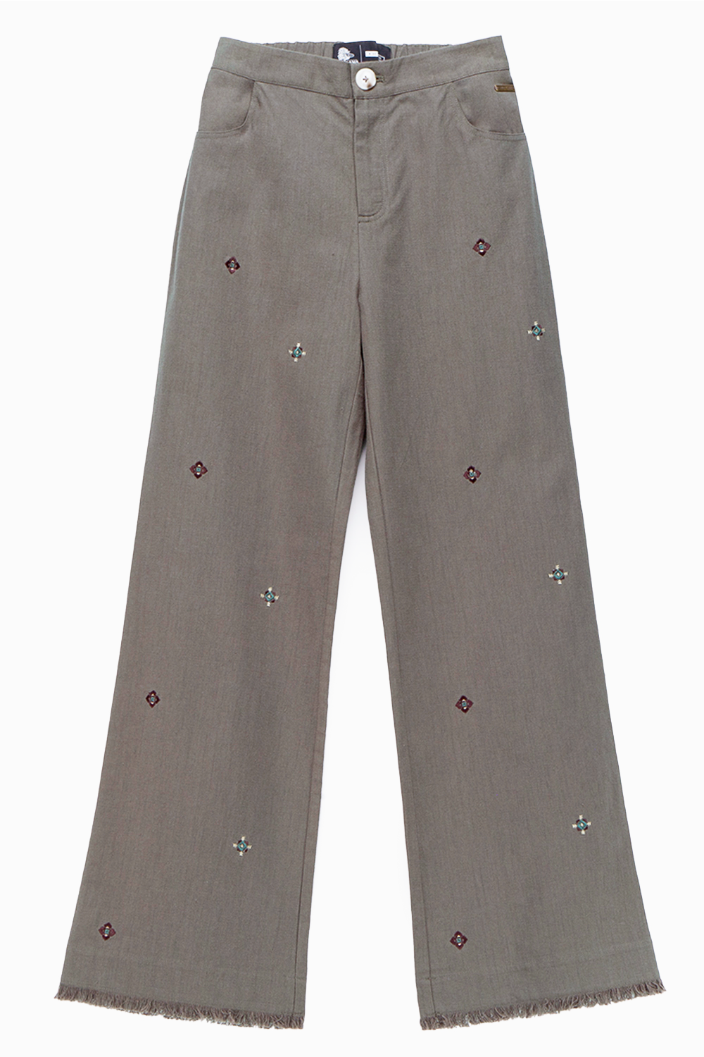 Pantalón Esme Orgánico Café Mujer