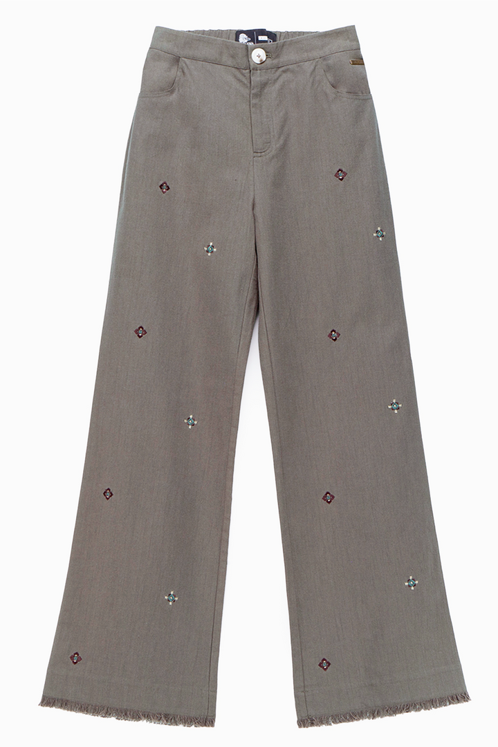 Pantalón Esme Orgánico Café Mujer
