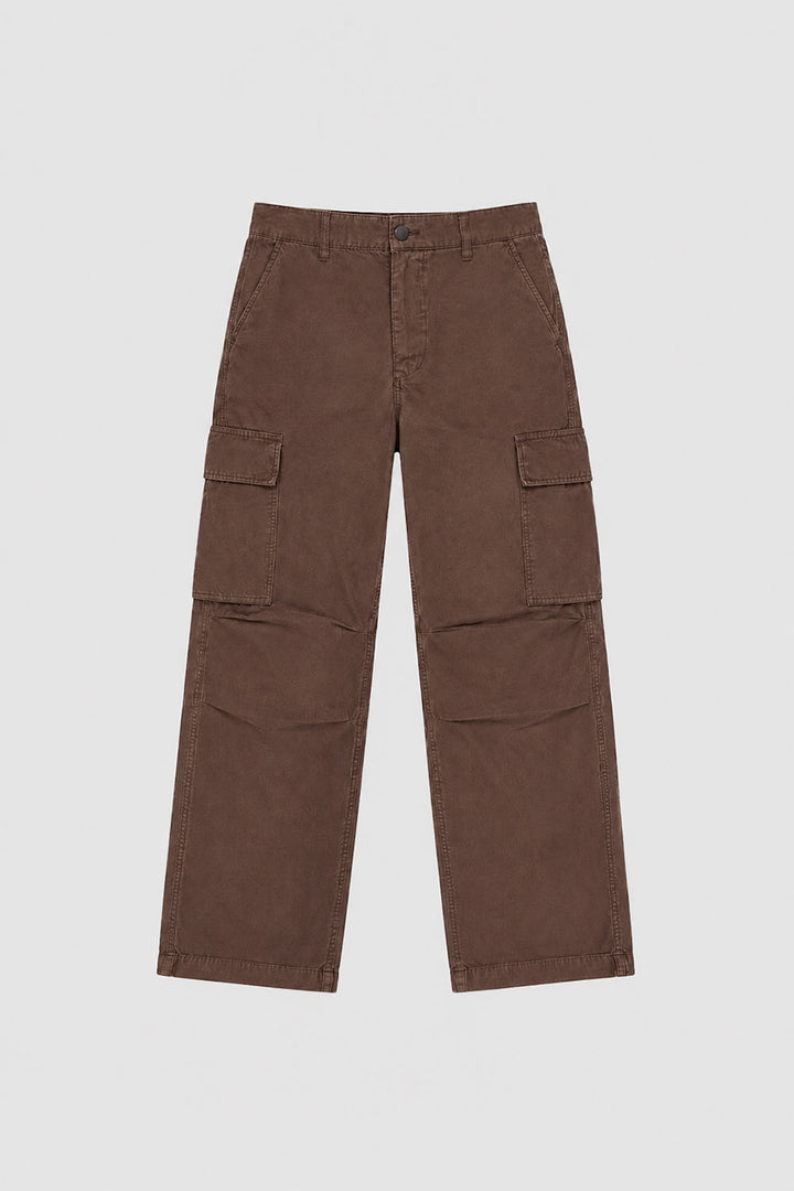 Pantalón Cargo Evan Orgánico Café Hombre