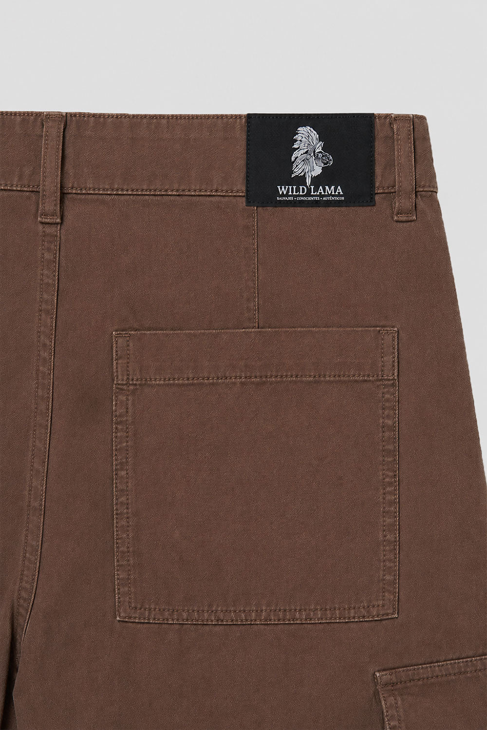 Pantalón Cargo Evan Orgánico Café Hombre
