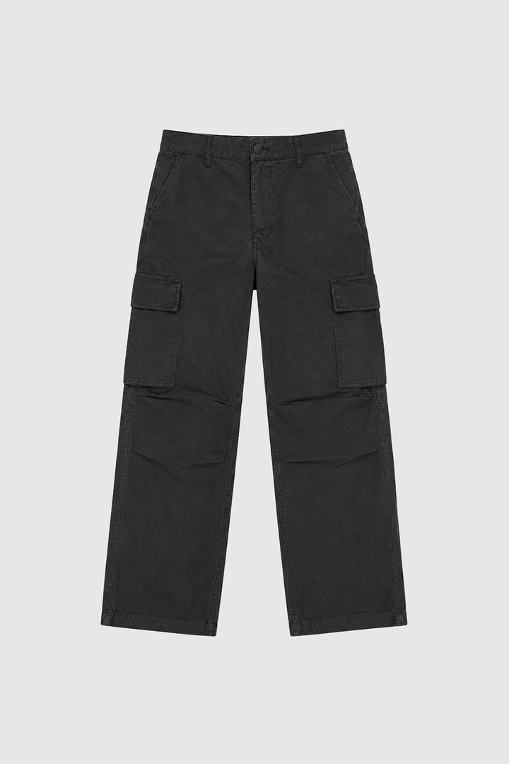 Pantalón Cargo Evan Orgánico Negro Hombre