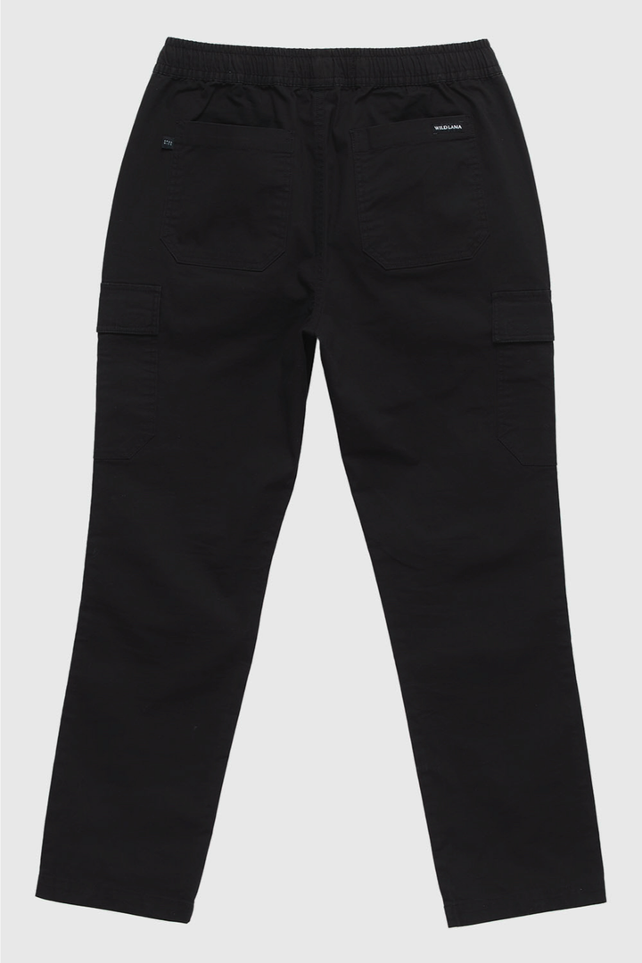 Pantalón Greco Orgánico Negro Hombre