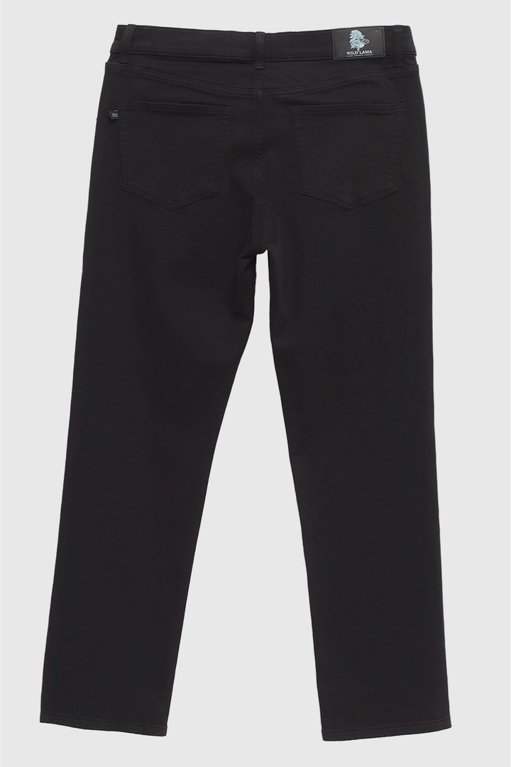Pantalón Lanz Orgánico Negro Hombre
