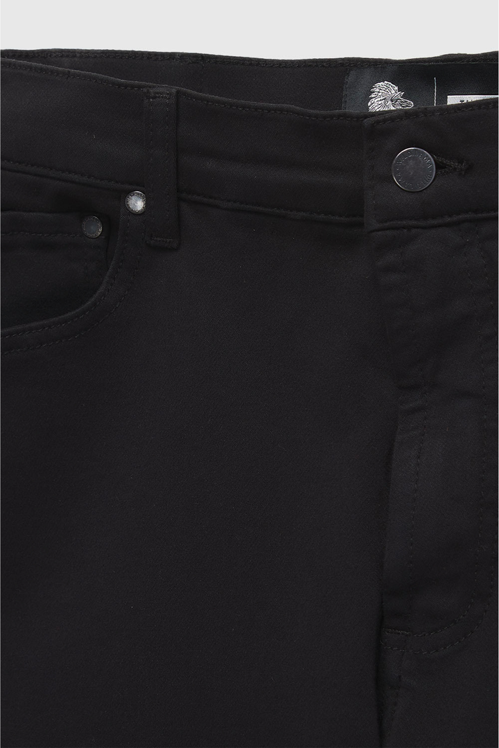 Pantalón Lanz Orgánico Negro Hombre