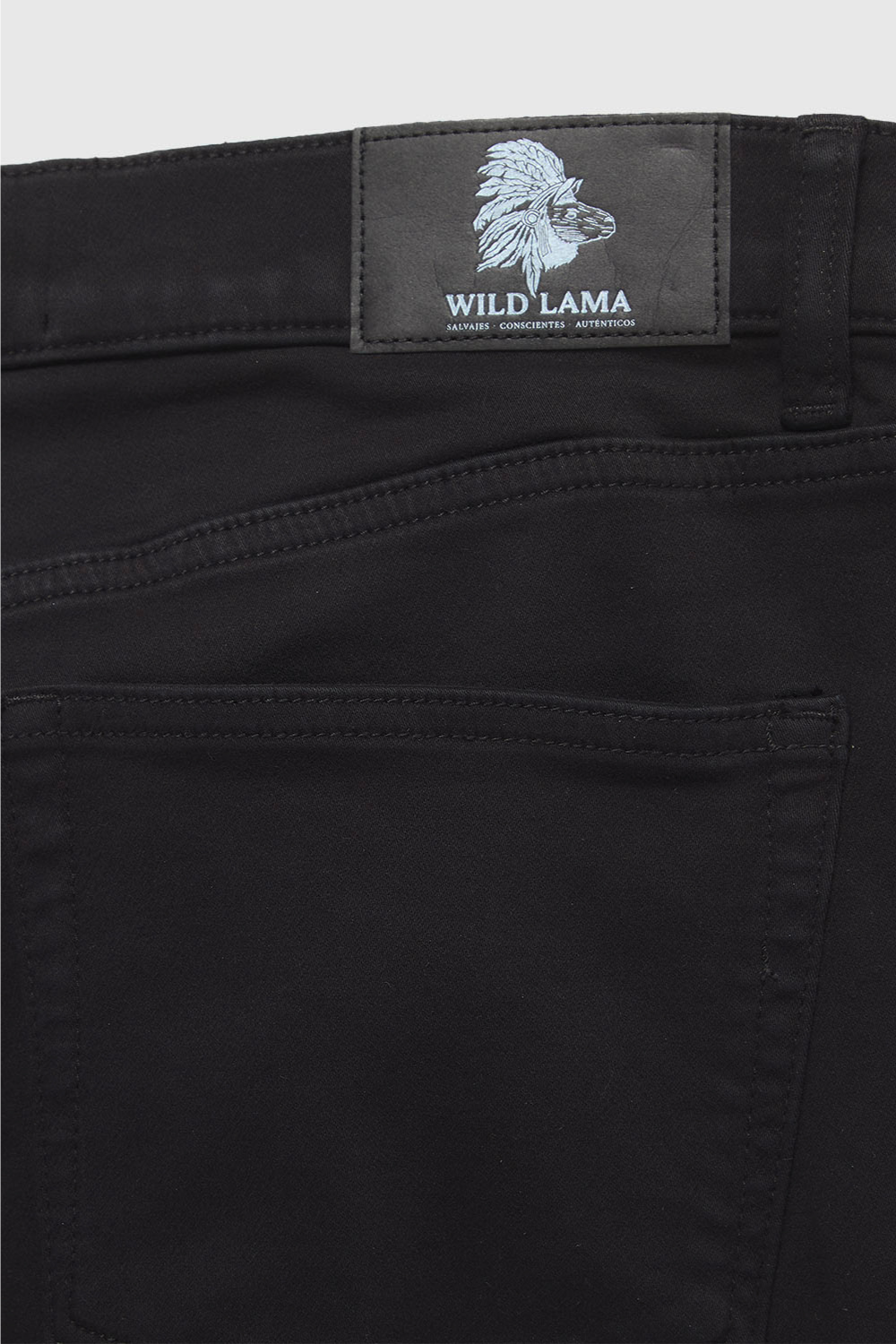 Pantalón Lanz Orgánico Negro Hombre