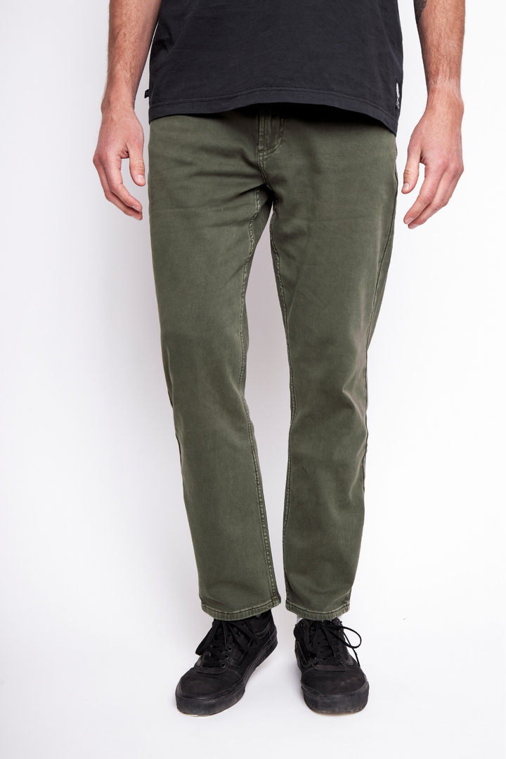 Pantalón Lanz Orgánico Verde Hombre