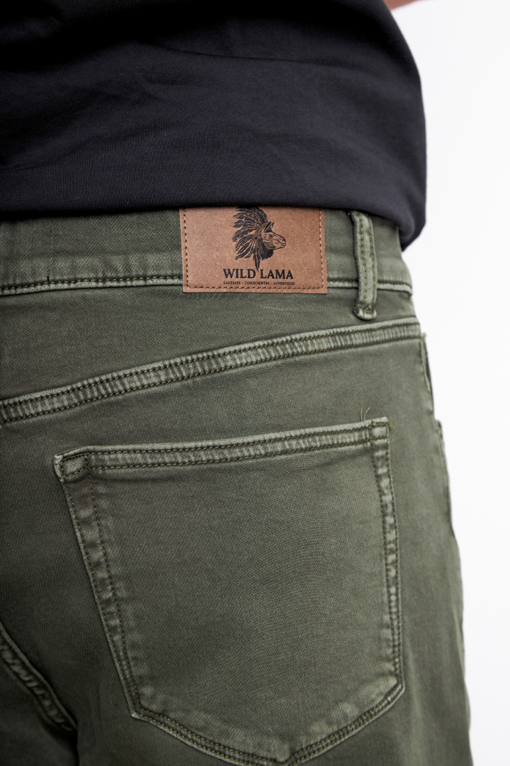 Pantalón Lanz Orgánico Verde Hombre