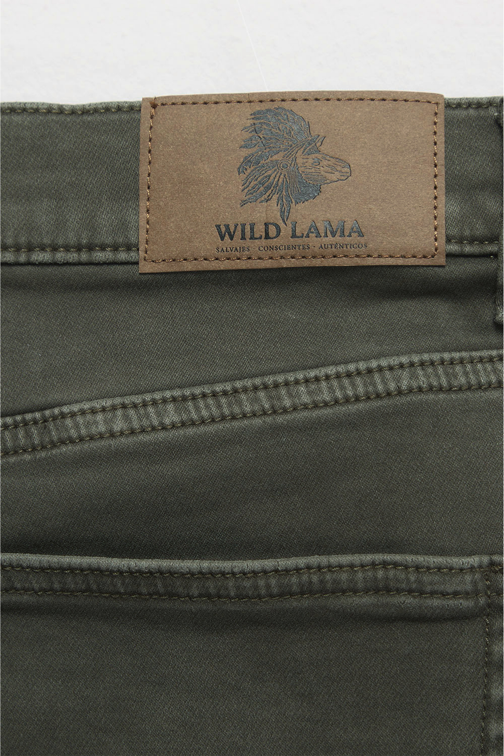 Pantalón Lanz Orgánico Verde Hombre