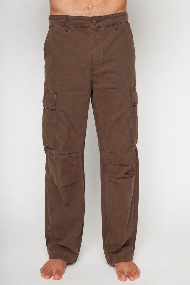 Pantalón Cargo Evan Orgánico Café Hombre