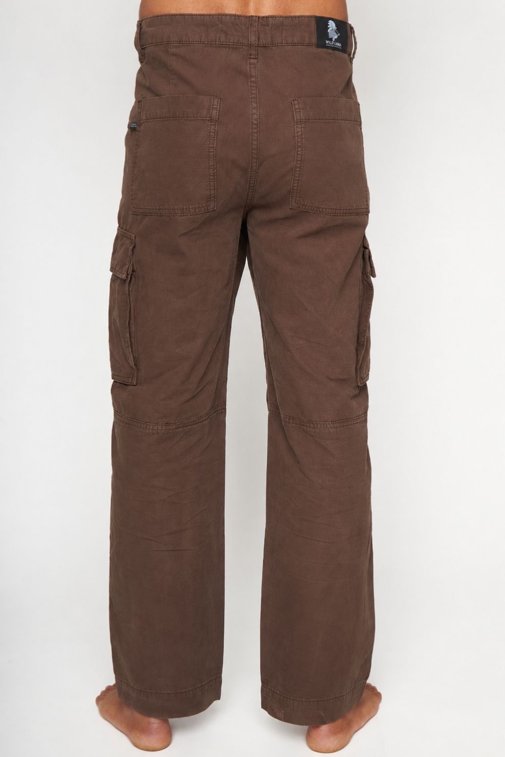 Pantalón Cargo Evan Orgánico Café Hombre