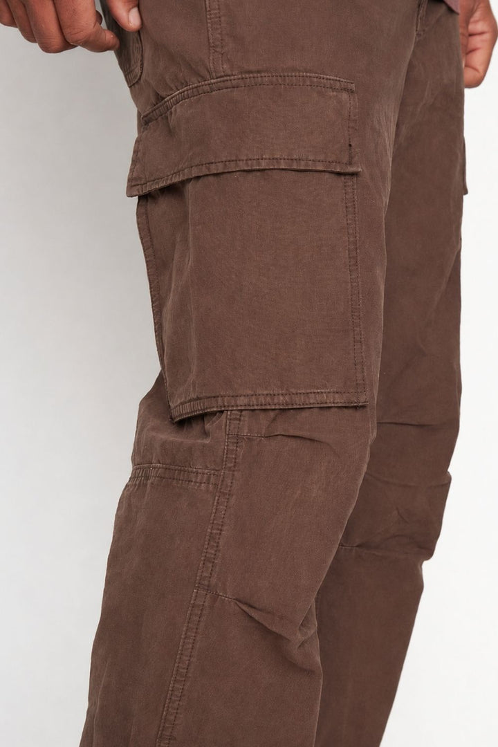 Pantalón Cargo Evan Orgánico Café Hombre