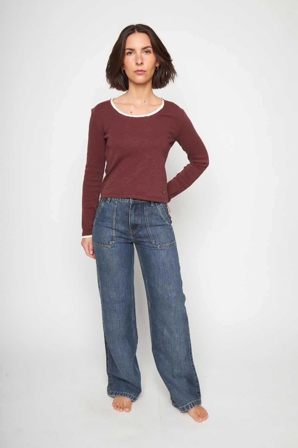 Pantalón Nyra Orgánico Denim Mujer