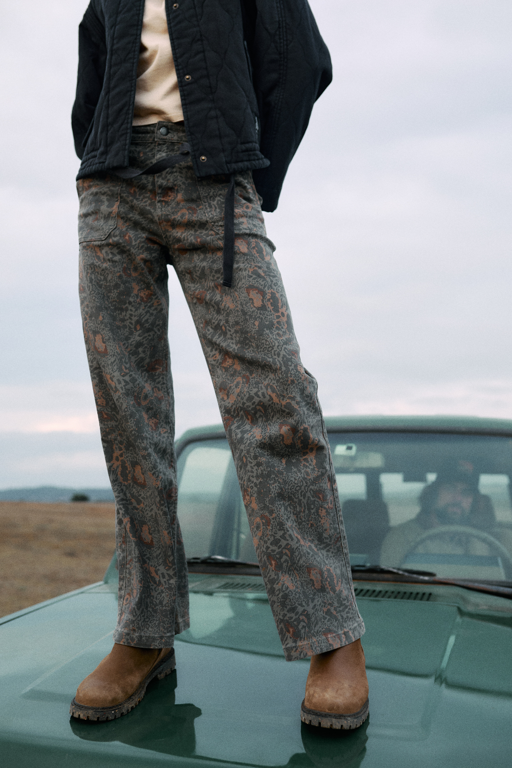 Pantalón Rone Orgánico Print Mujer