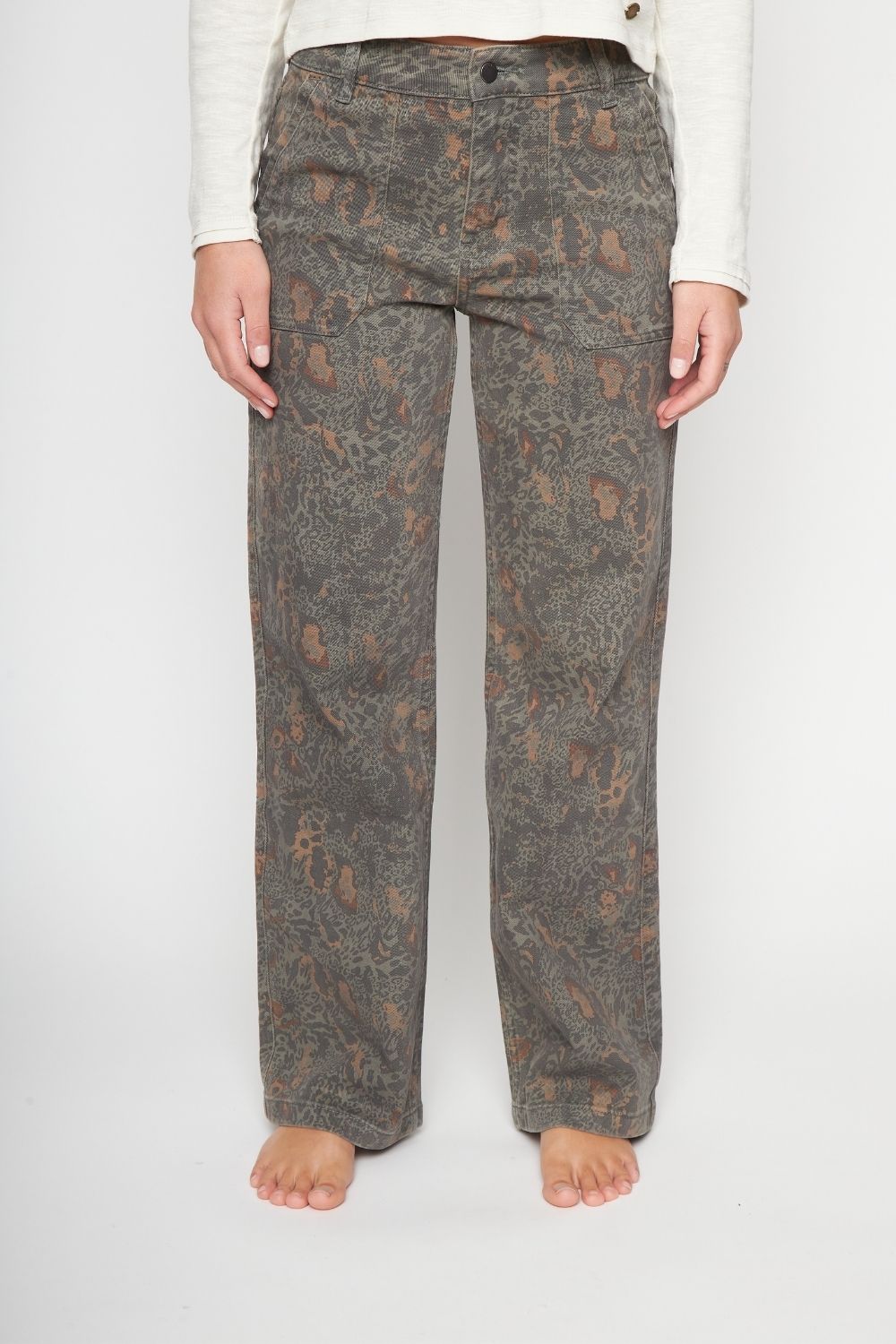 Pantalón Rone Orgánico Print Mujer