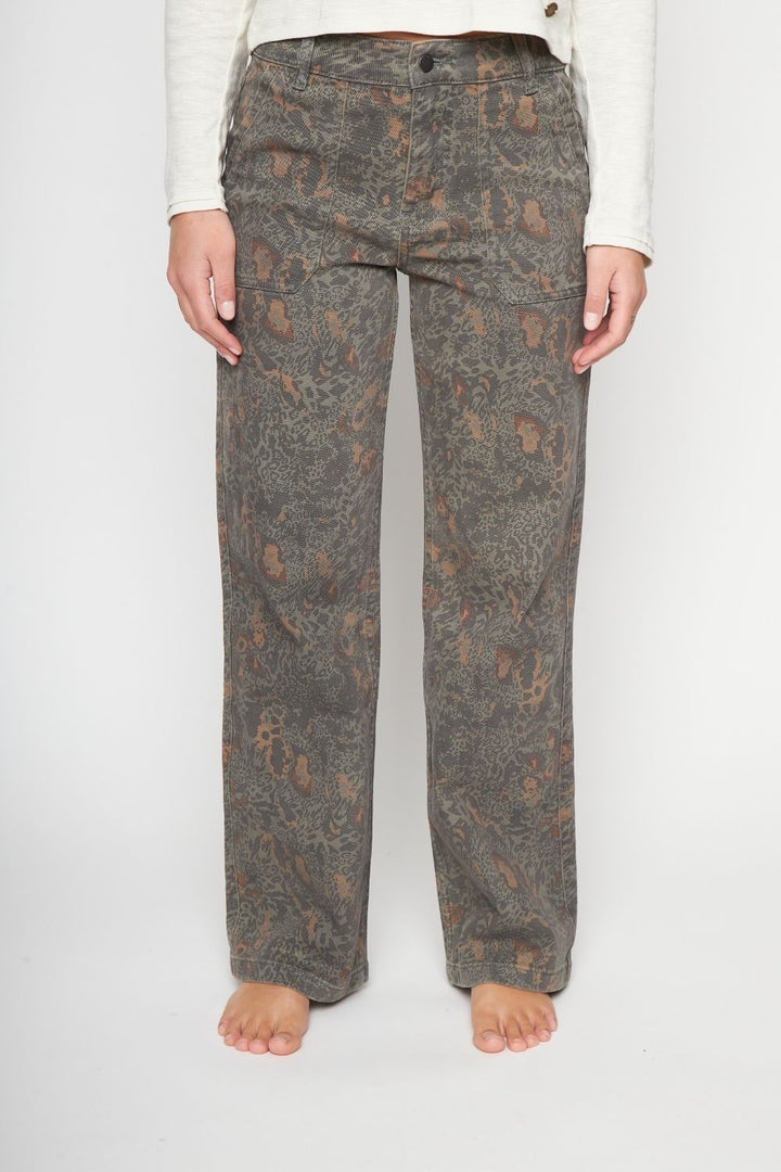 Pantalón Rone Orgánico Print Mujer